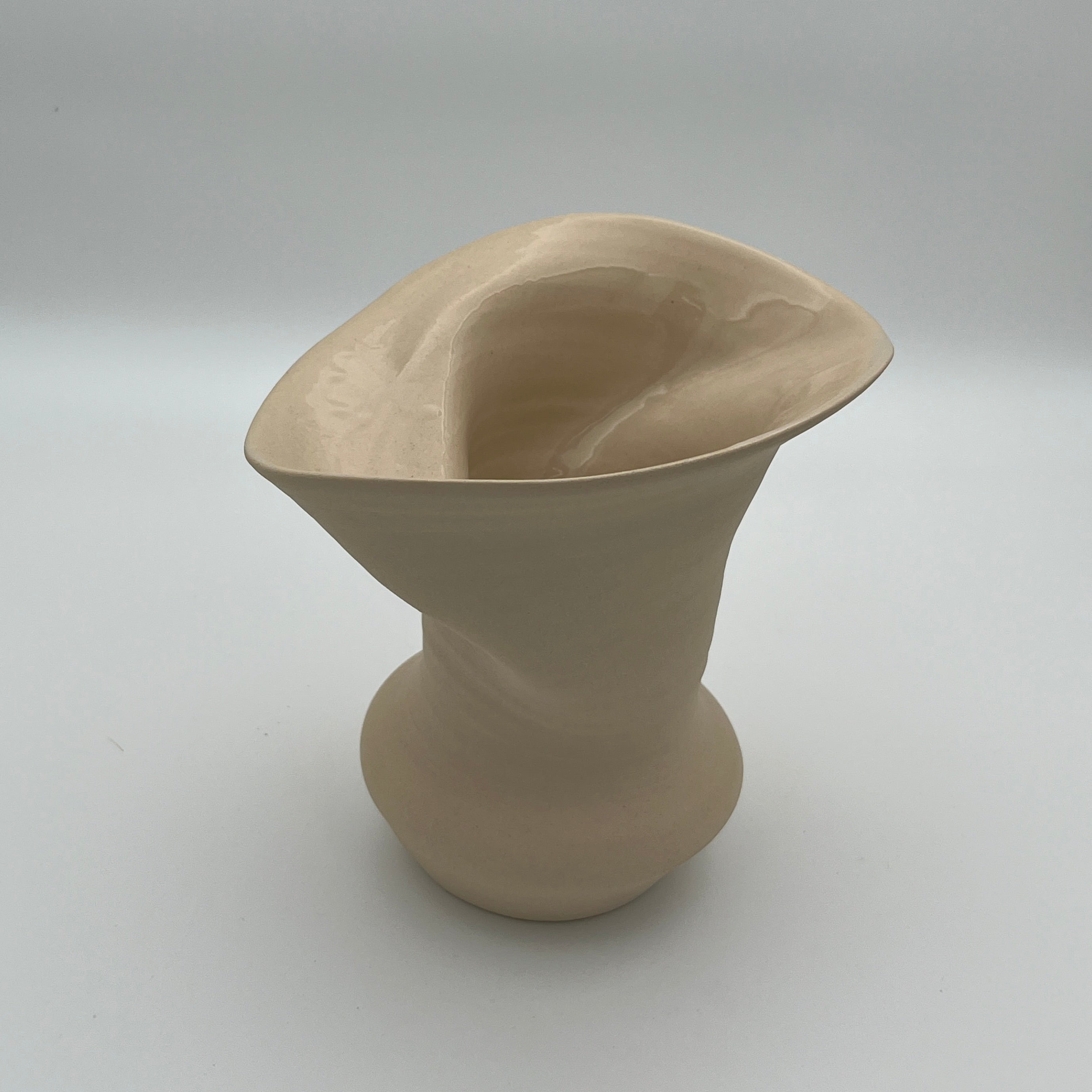 Flow Vase Beige Large