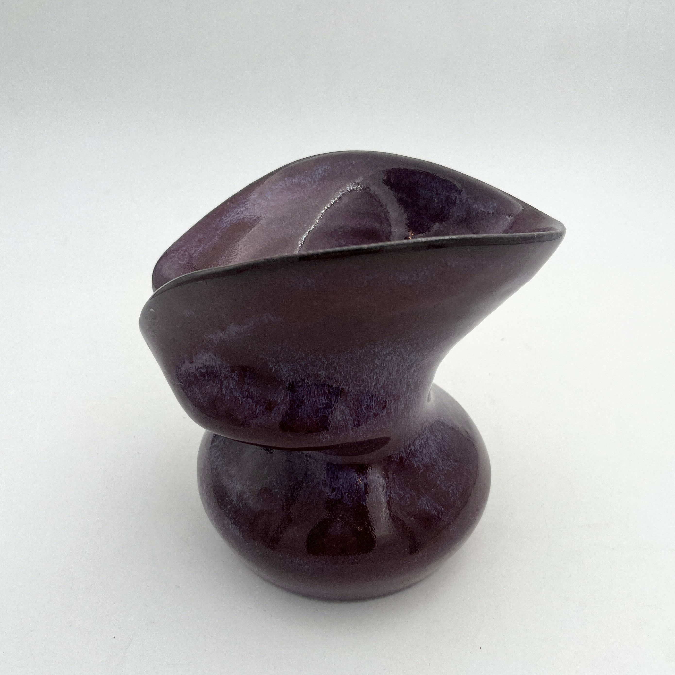 "Flow" Vase Purple Medium