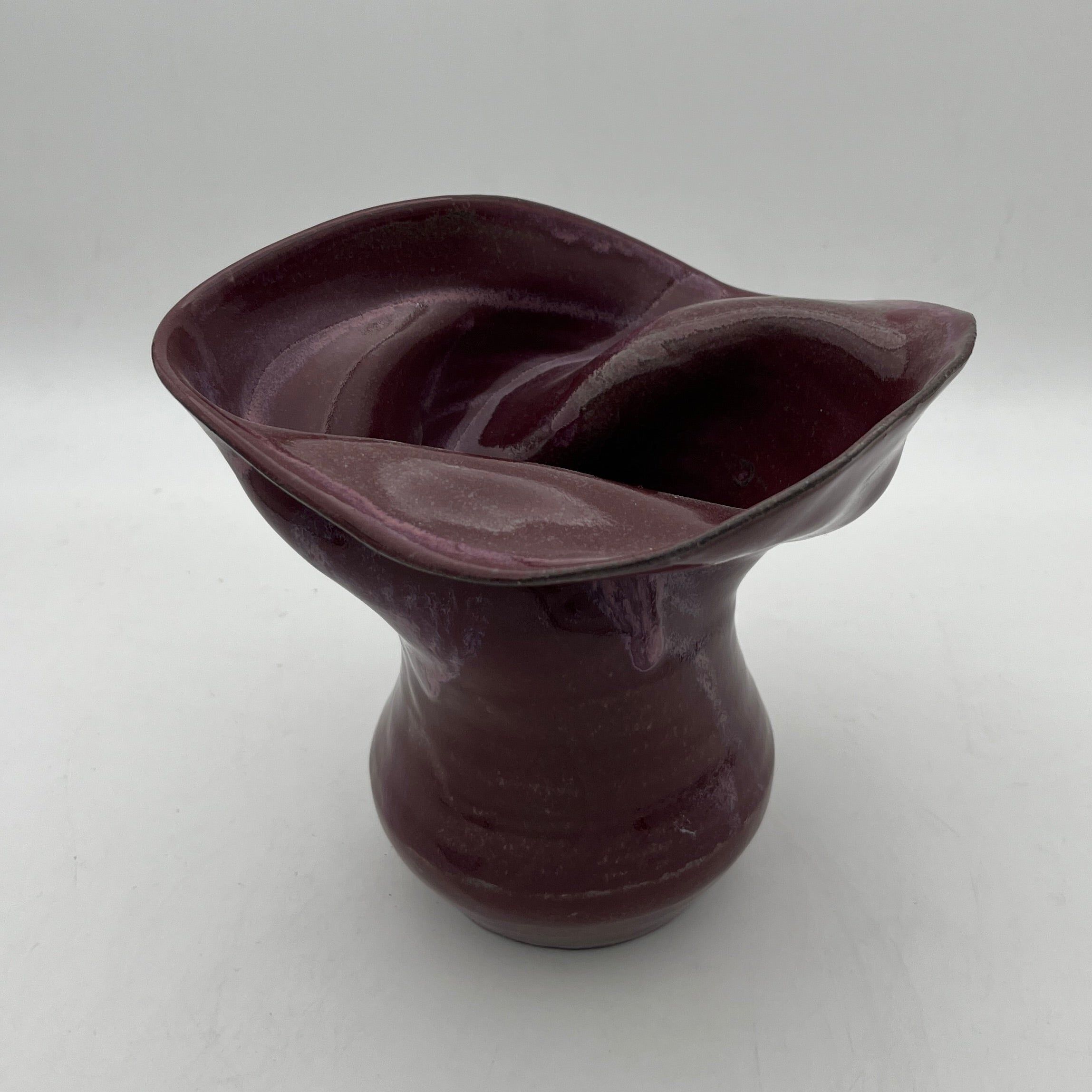 "Flow" Vase Purple Medium